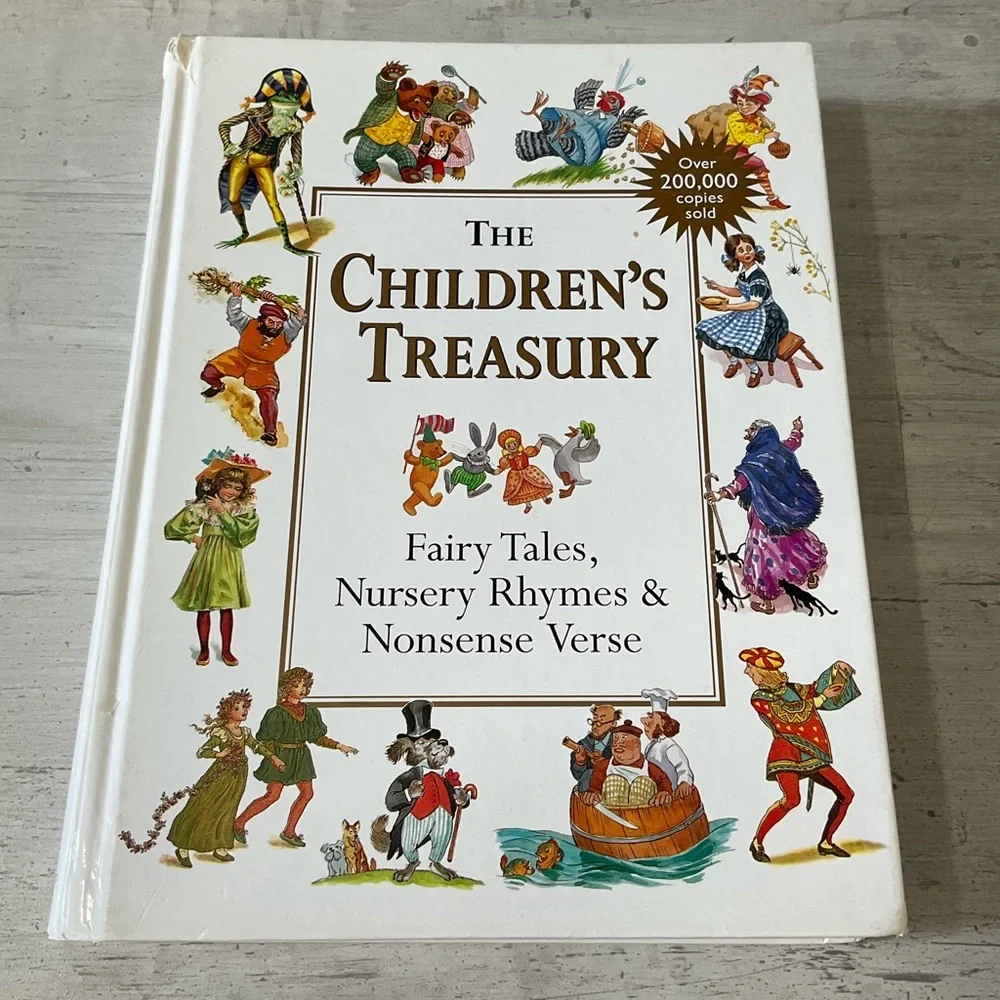 The Children's Treasury: Fairy Tales, Nursery Rhymes & Nonsense Verse Ha… - Picture 1 of 15